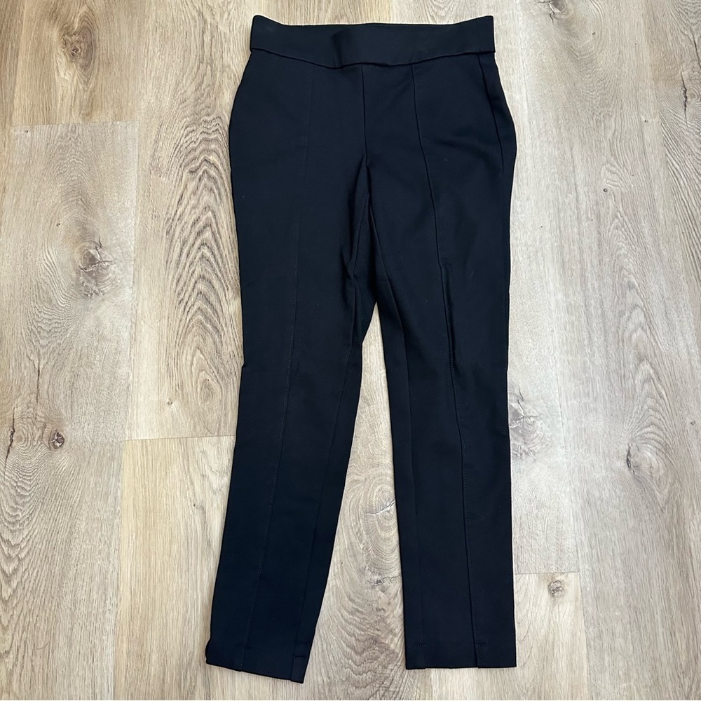 Anne Klein Black Pull On Leggings
